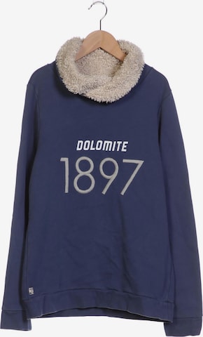 Dolomite Sweatshirt & Zip-Up Hoodie in XL in Blue: front
