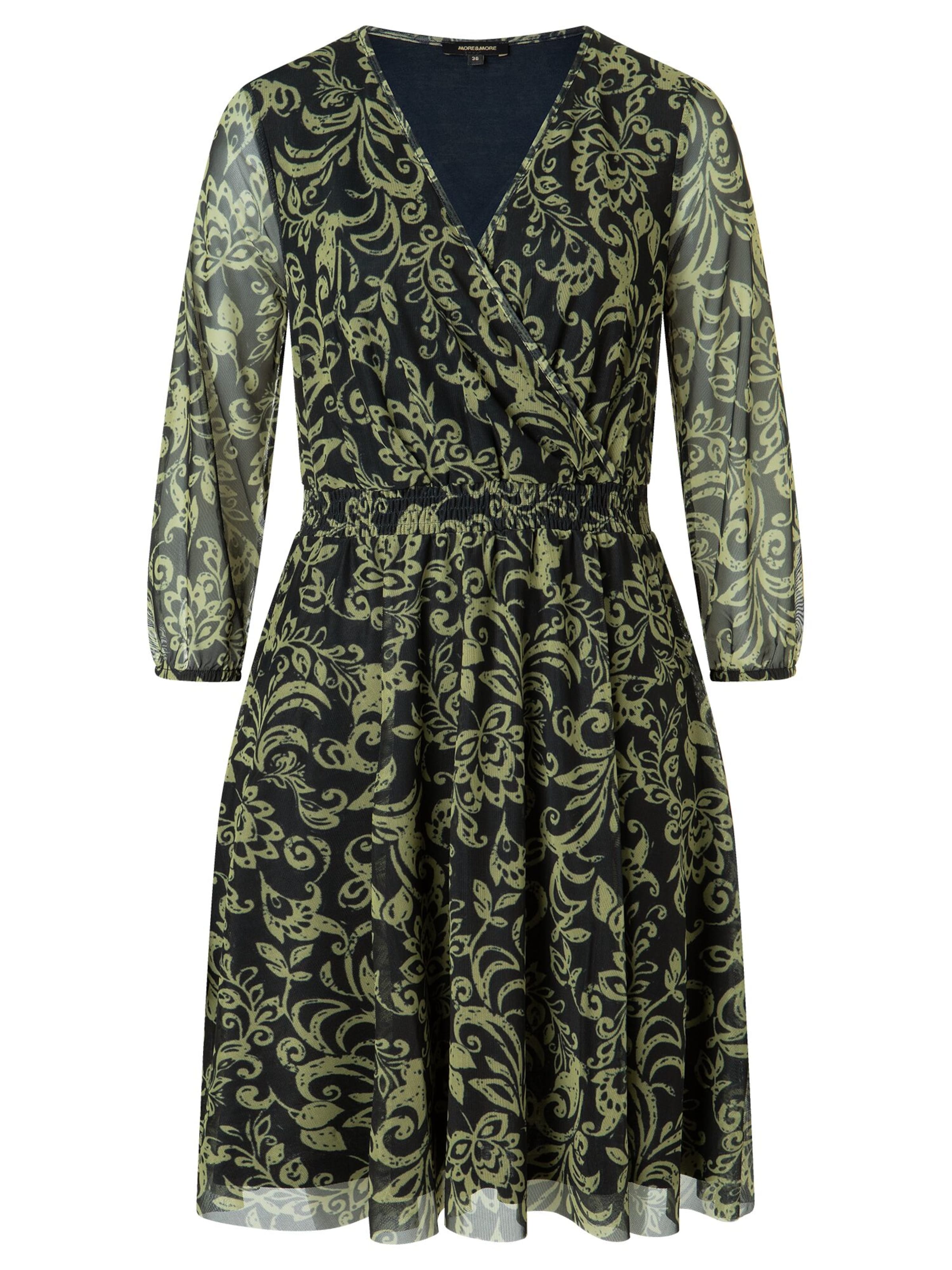 MORE & MORE Šaty – zelená: přední strana