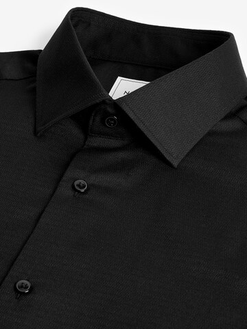 Slim fit Camicia business di Next in nero