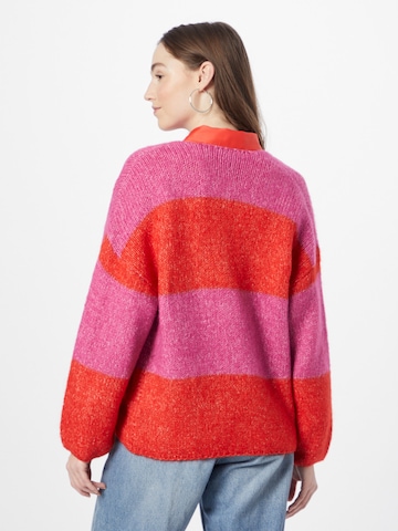 Lindex Knit Cardigan 'Vanessa' in Red