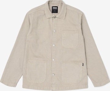 Dr. Denim Übergangsjacke 'Devon Worker Jacket' in Grau: Vorderseite