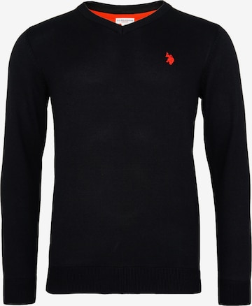 Pullover di U.S. POLO ASSN. in nero: frontale