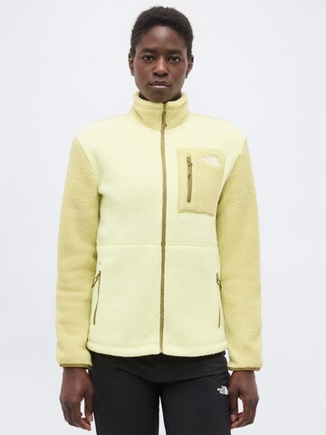 THE NORTH FACE Функционално поларено яке 'YUMIORI' в жълто: отпред