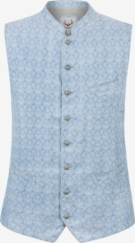 STOCKERPOINT Traditional vest in Blue: front