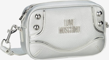 Love Moschino Crossbody Bag 'Rock'n Love' in Silver: front