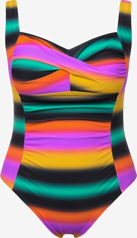 Ulla Popken Swimsuit in Mixed colors: front