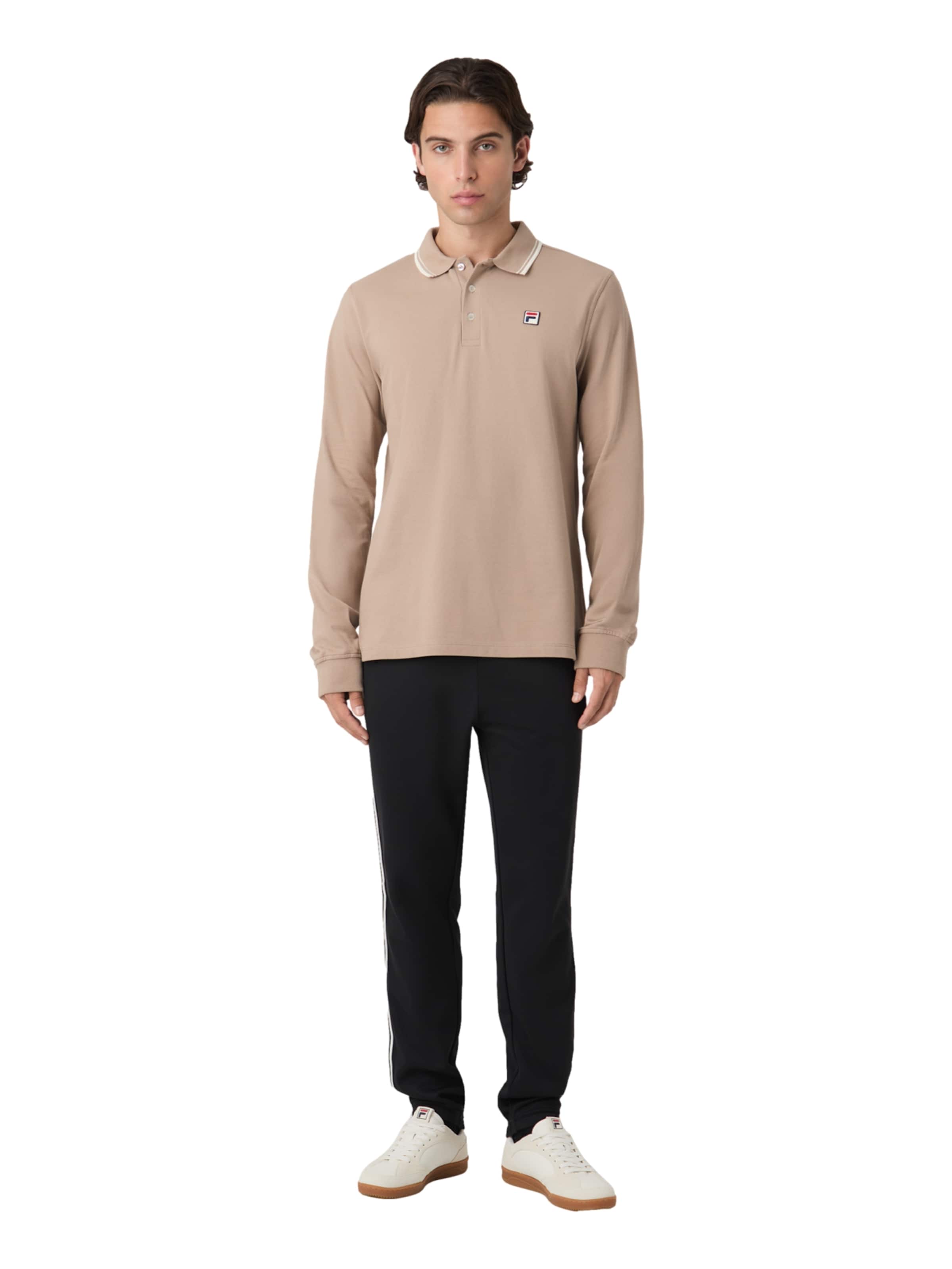 FILA Poloshirt 'BIELLA' in Beige