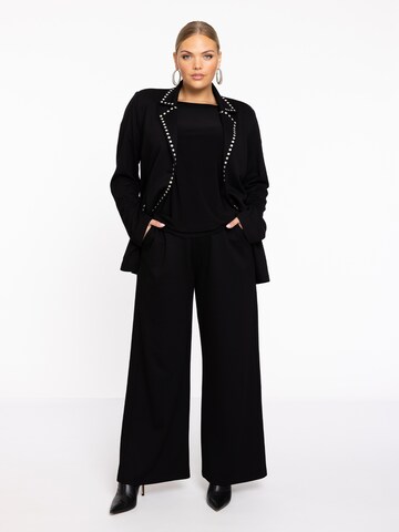 YOEK Loosefit Broek in Zwart