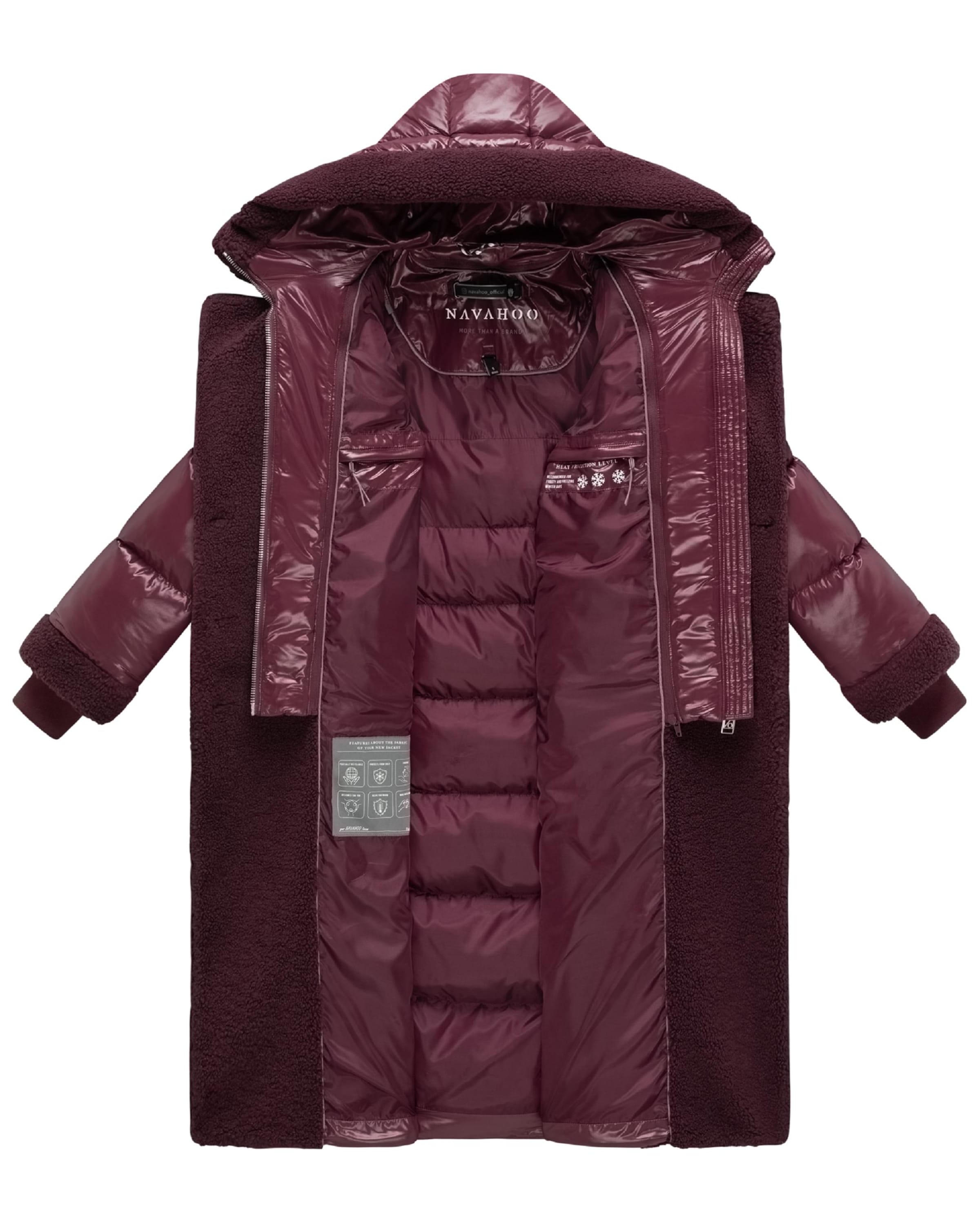 NAVAHOO Winter coat in Red