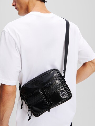 Karl Lagerfeld - Bolso de hombro en negro