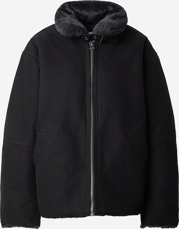 juoda WEEKDAY Demisezoninė striukė 'Titan': priekis