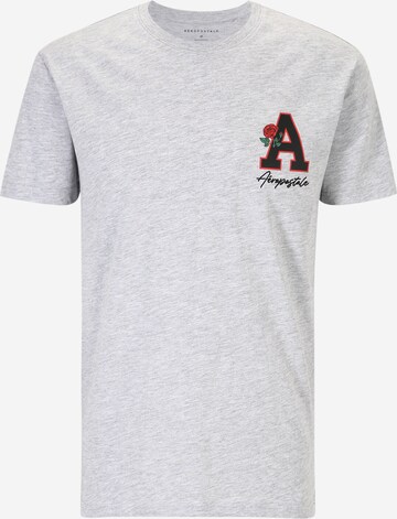 T-Shirt AÉROPOSTALE en gris : devant