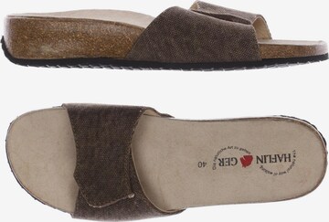 HAFLINGER Sandals & High-Heeled Sandals in 40 in Brown: front