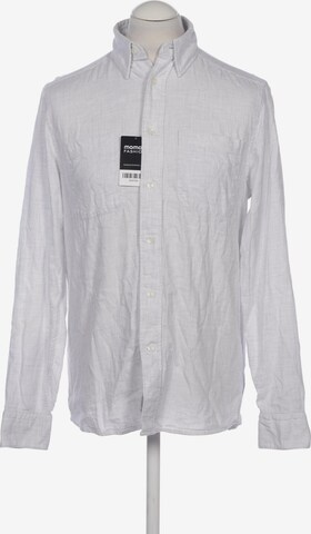 Calvin Klein Button Up Shirt in S in Grey: front