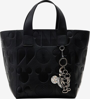 Desigual - Shopper en negro: frente