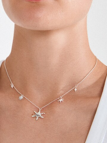 Pilgrim Kæde ' Prism ' i sølv