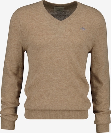 ruda GANT Megztinis 'Extrafine': priekis