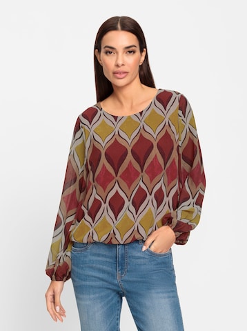 Camicia da donna di heine in colori misti: frontale