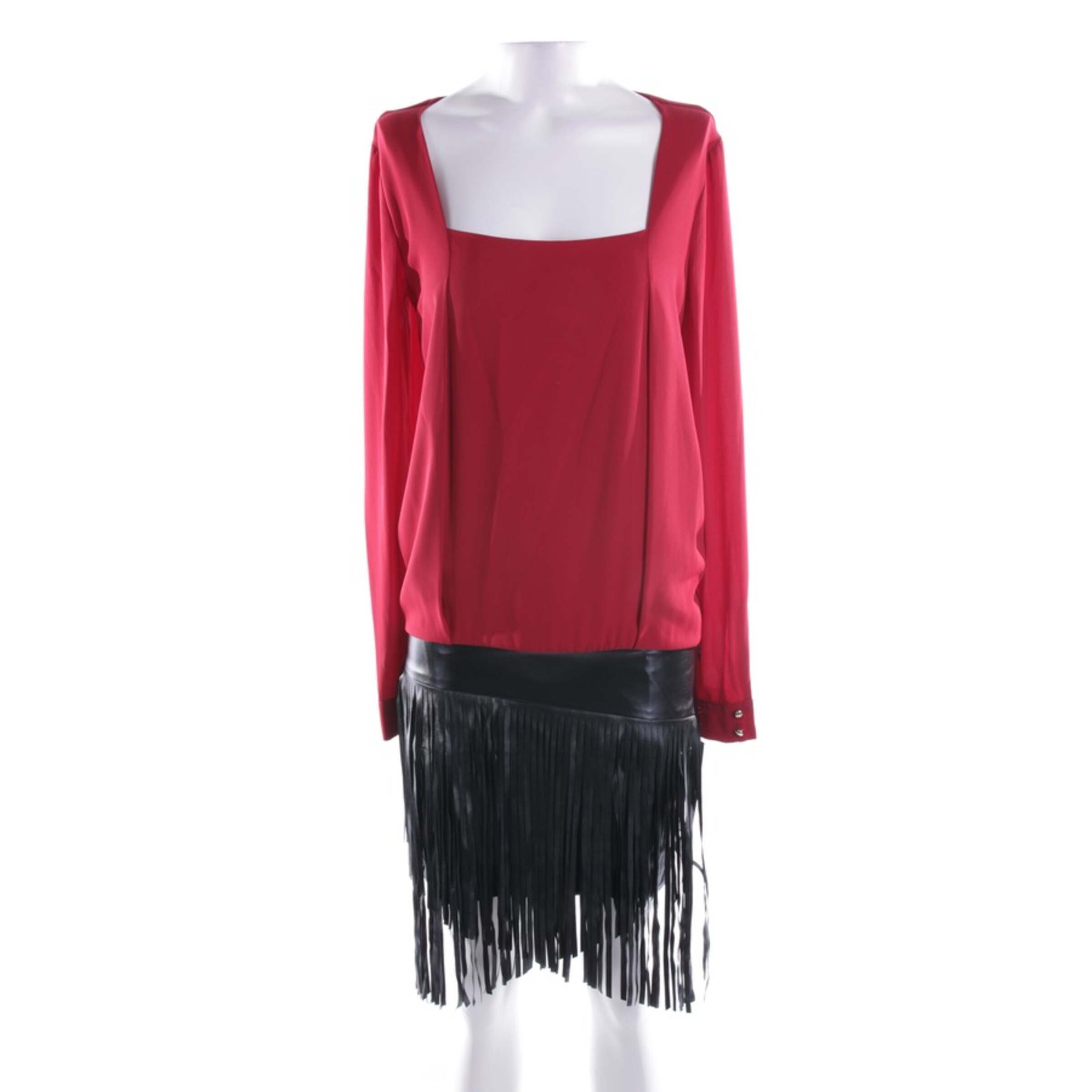 Mangano Dress in XS in Red: front