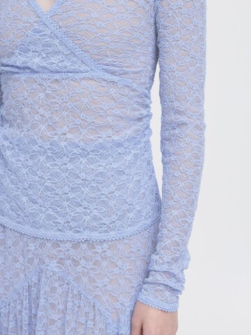 T-shirt ' IXLACEY ' ICHI en bleu