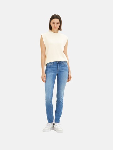 Skinny Jean 'Alexa' TOM TAILOR en bleu