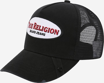 True Religion Cap in Black: front