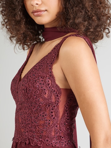 mascara Kleid in Rot