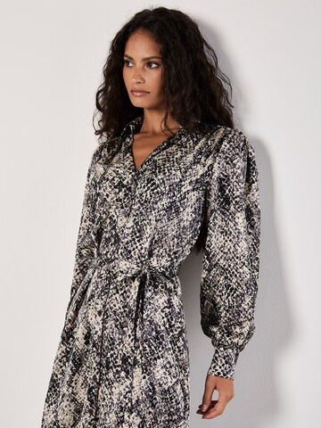 Robe ' ' Apricot en gris