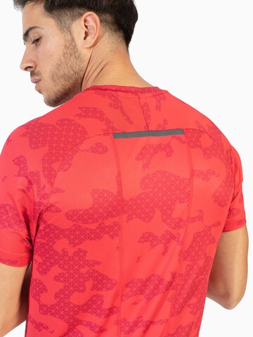 T-Shirt fonctionnel Spyder en rouge