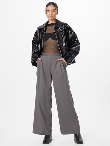 Designers Remix Wide Leg Hose 'Jolene' in Grau