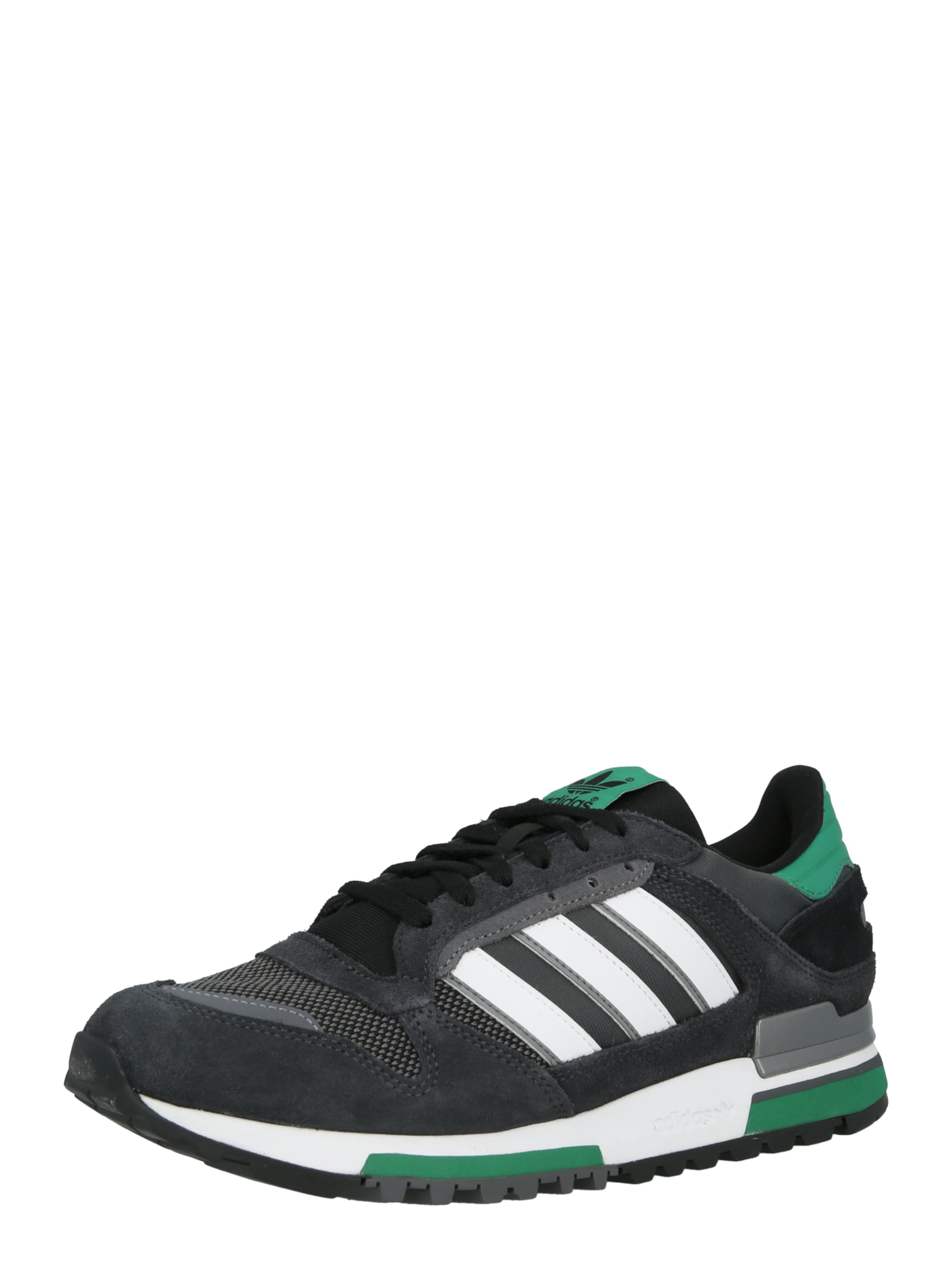 ADIDAS ORIGINALSNiske tenisice 'ZX 600' - crna boja: prednji dio
