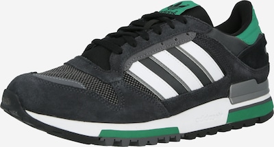 ADIDAS ORIGINALS Matalavartiset tennarit 'ZX 600' värissä antrasiitti / limetti / musta / valkoinen, Tuotenäkymä