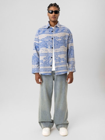 Comfort fit Camicia di Dandalo in blu