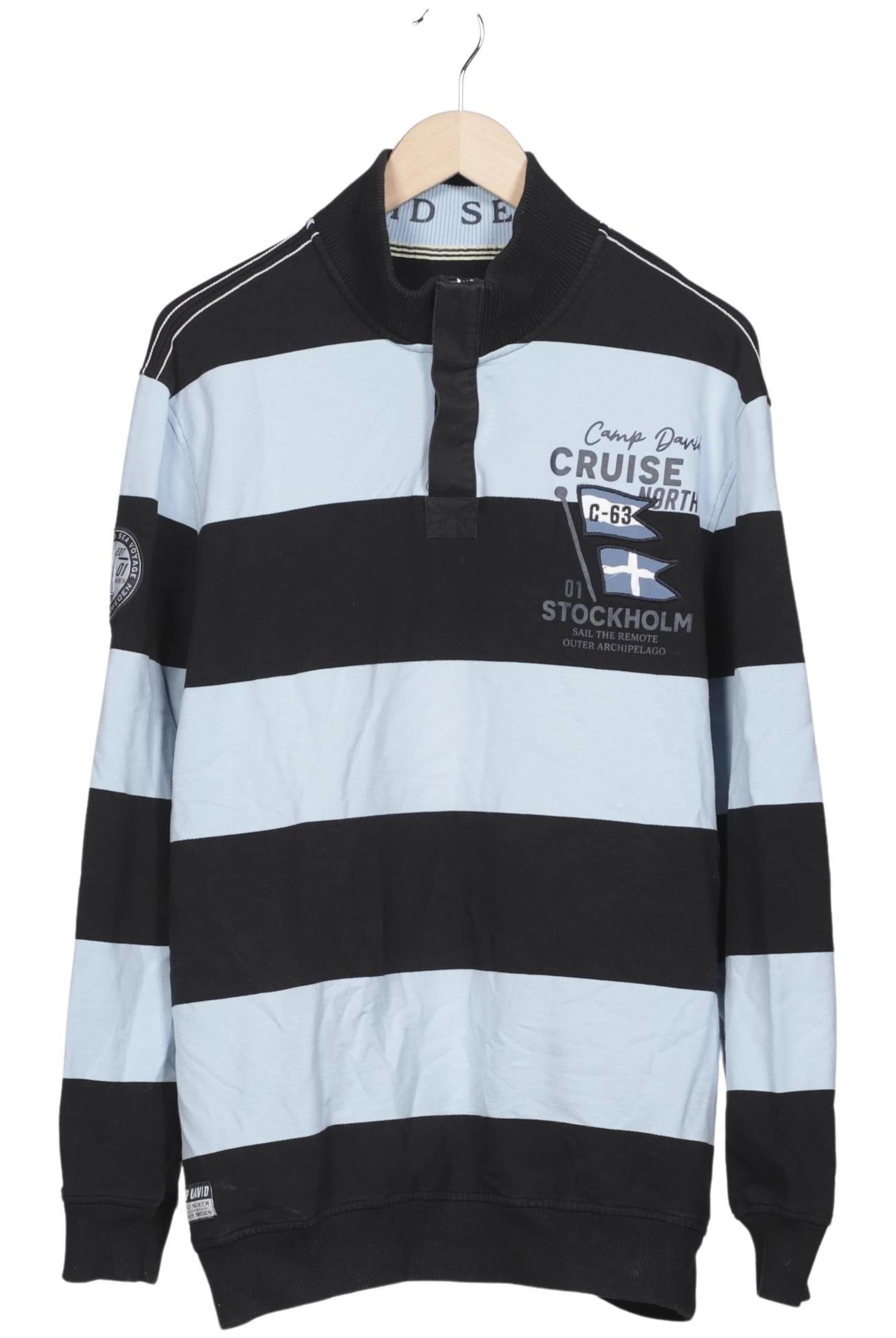 CAMP DAVID Sweater XXL in Mischfarben: Vorderseite