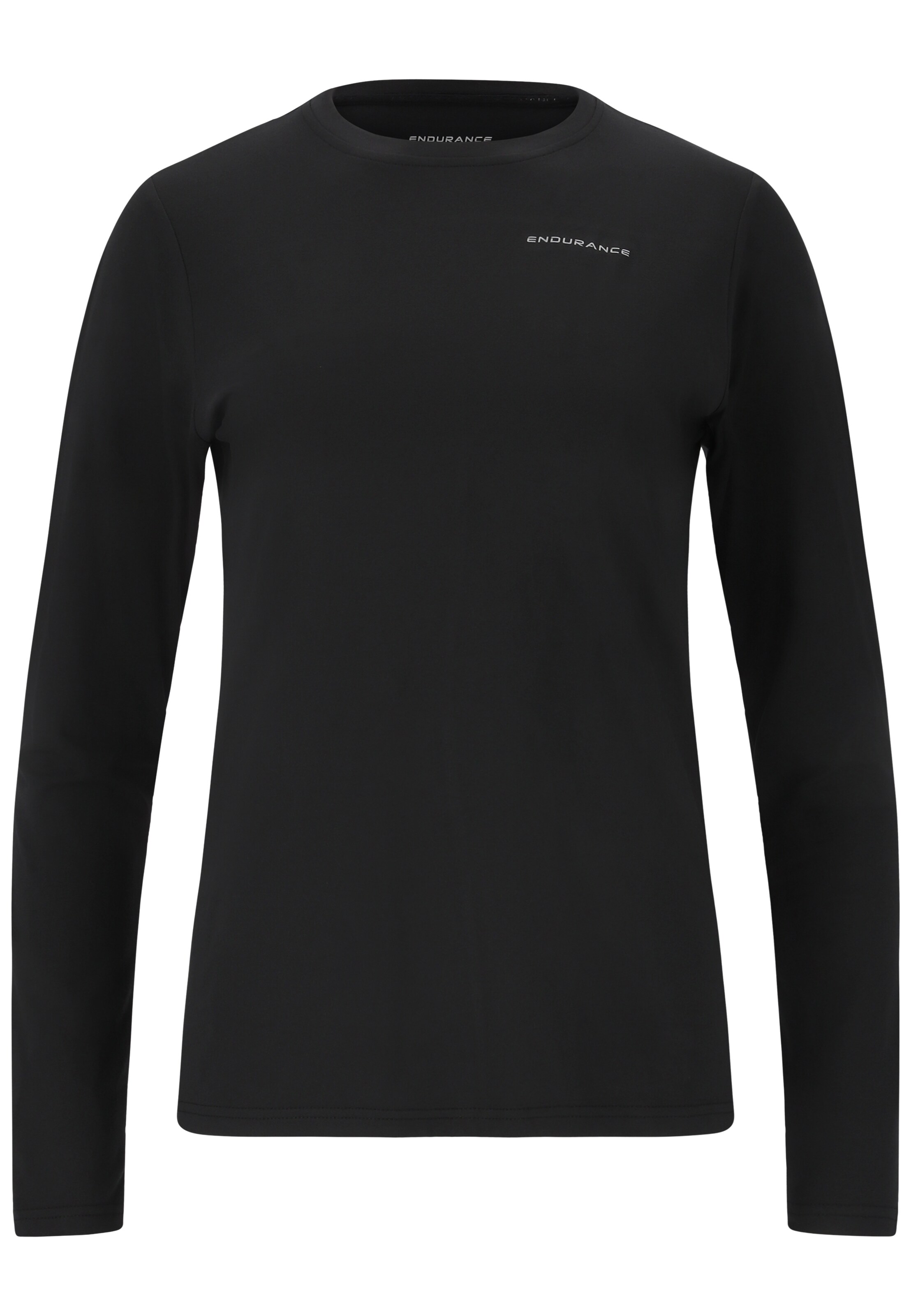 ENDURANCE Functioneel shirt 'Almati' in Zwart: voorkant
