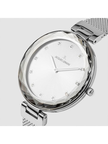 Jacques Lemans Analoguhr in Silber