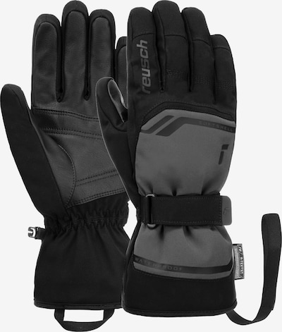 REUSCH Sporthandschoenen 'Primus R-TEX® XT' in de kleur Grijs / Zwart, Productweergave