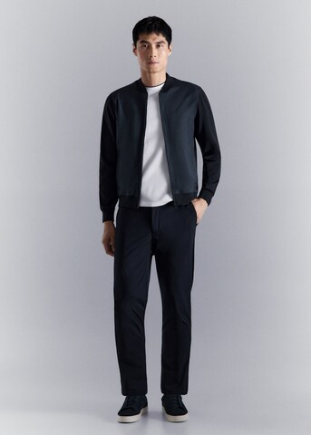 MANGO MAN Between-Season Jacket 'Miller Performance' in Blue