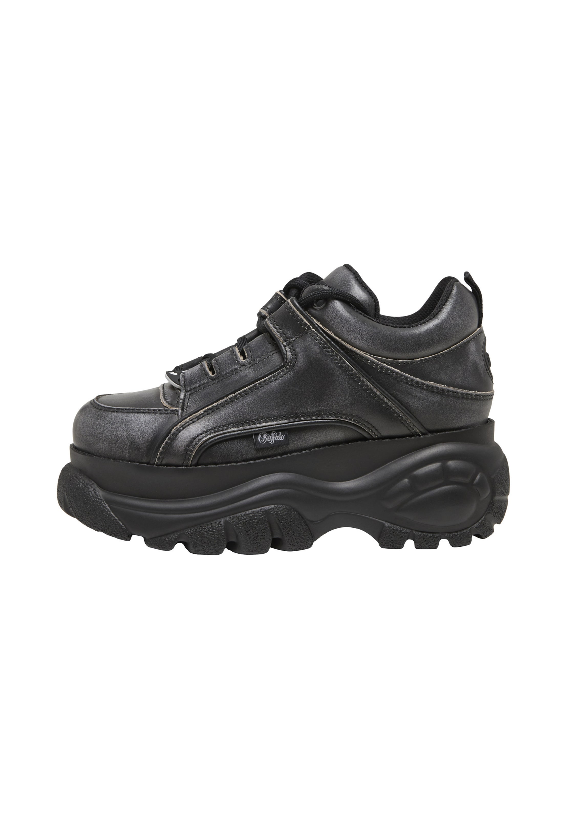 BUFFALO Baskets basses en 36 en noir, Vue avec produit