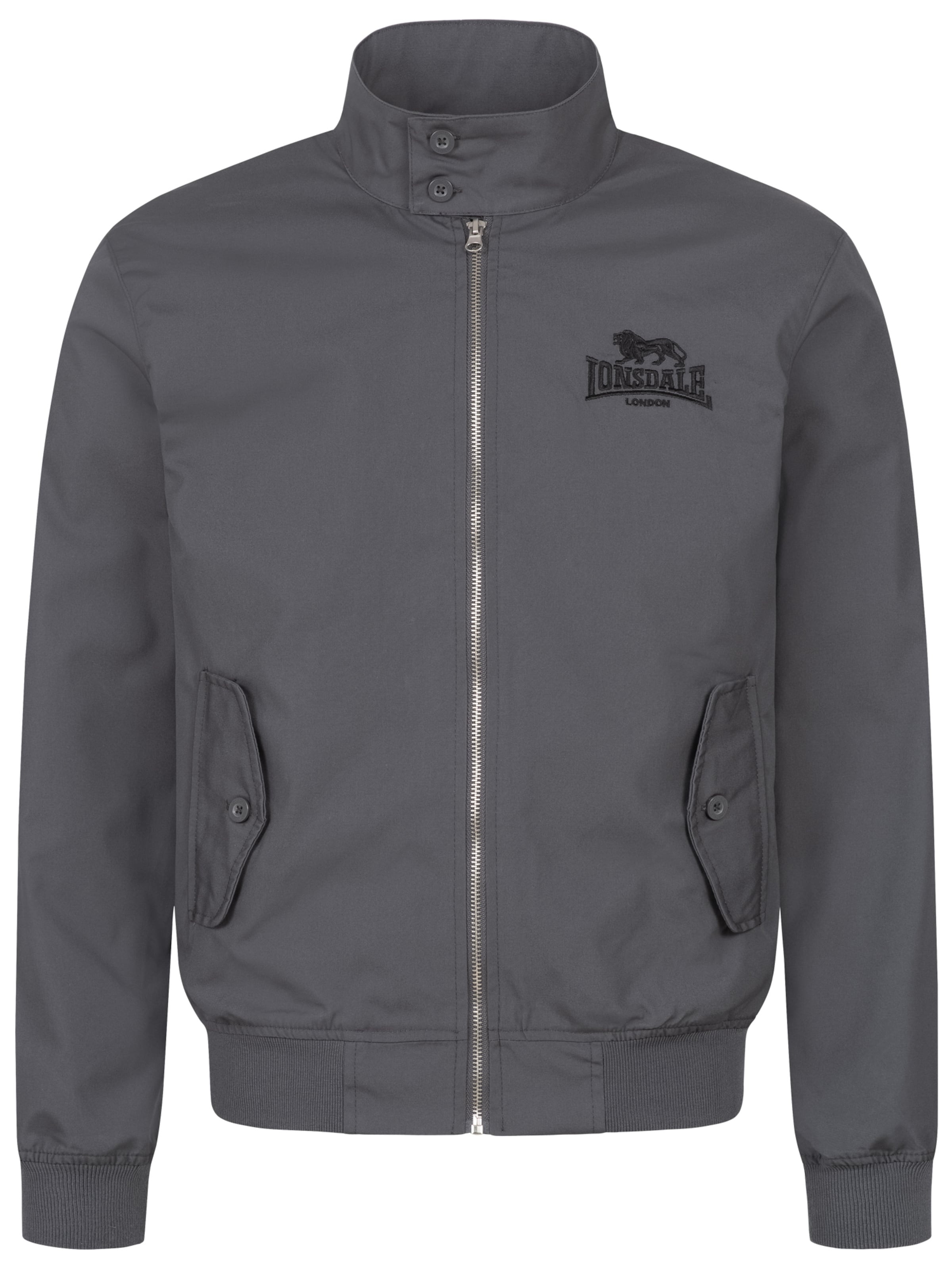 LONSDALE Jacke 'Acton' in Grau: Vorderseite