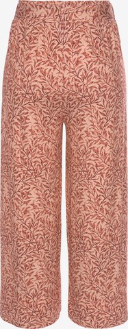 BEACH TIME Wide leg Trousers 'Beach Time' in Red