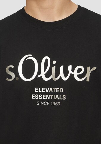 s.Oliver Shirt in Zwart