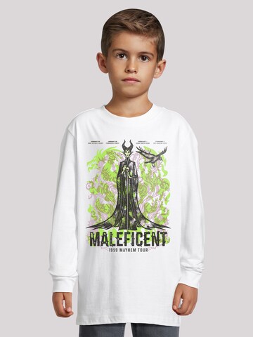 F4NT4STIC Shirt 'Disney Bösewichte Maleficent Mayem Tour' in Wit: voorkant