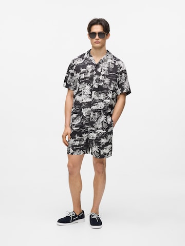 Karl Lagerfeld Comfort fit Overhemd in Zwart