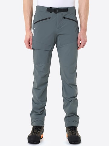 VAUDE Regular Outdoor trousers 'Croz III' in Grey: front