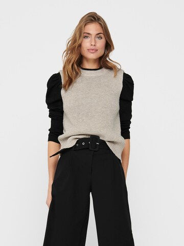 ONLY - Pullover 'Paris' em bege: frente