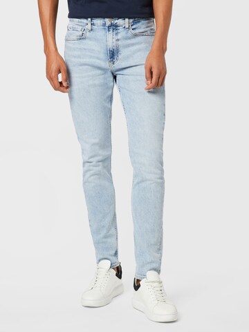 Calvin Klein Jeans Skinny Džíny – modrá: přední strana