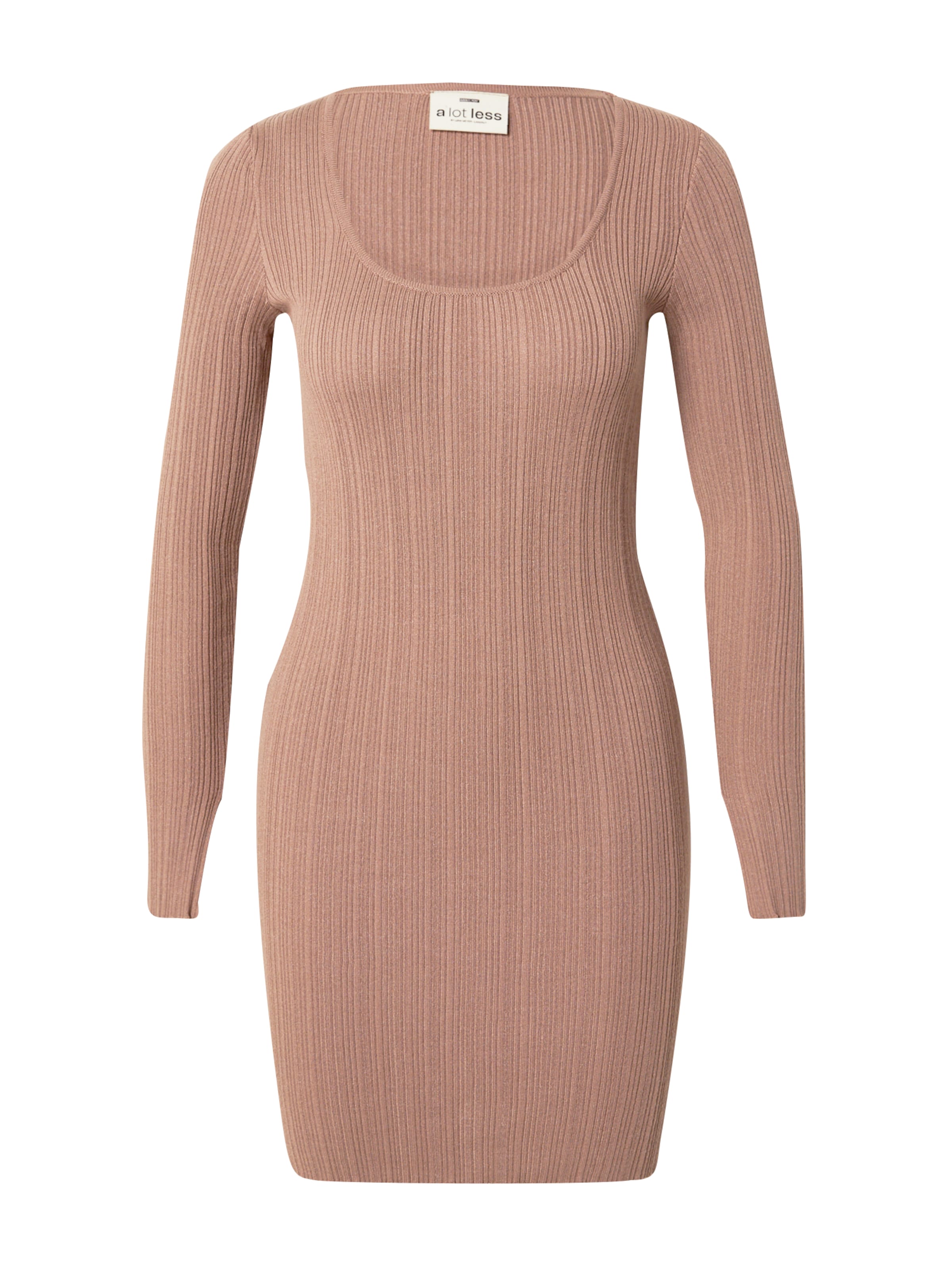 A LOT LESS Kleit 'Nanni', värv pruun: eest vaates