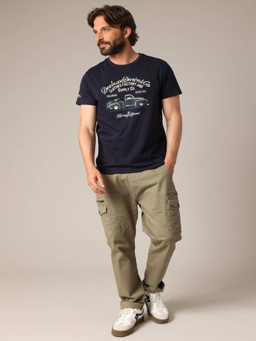 Deeluxe Shirt 'Truck' in Blauw
