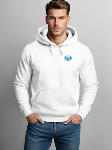 Neverless Sweatshirt 'Pool Locos' in White
